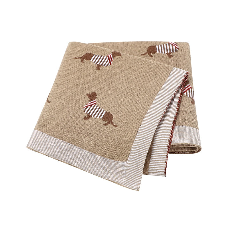 Baby Blankets Newborn Swaddle Wrap 100*80 CM Cotton Knitted Infant Kids Stroller Bedding Quilt Super Soft Children's Accessories