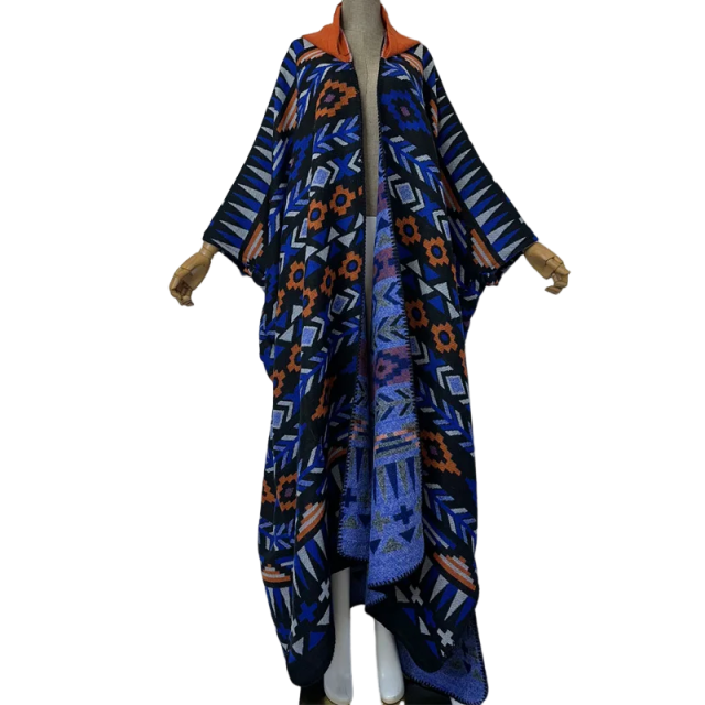 Cozy Bohemian Hooded Cardigan - WINI