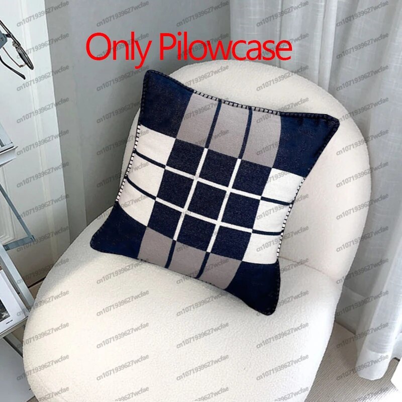Winter Warm Blankets for Beds Sofa Plaid H Blanket Brand Designer Blanket Fleece Knitted Nap Throw Blanket Soft Wool Scarf Shawl