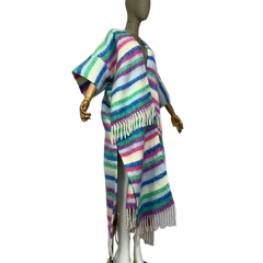 Cozy Striped Tassel Cardigan - WINI