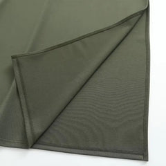 V-Neck Mid-Calf Dress