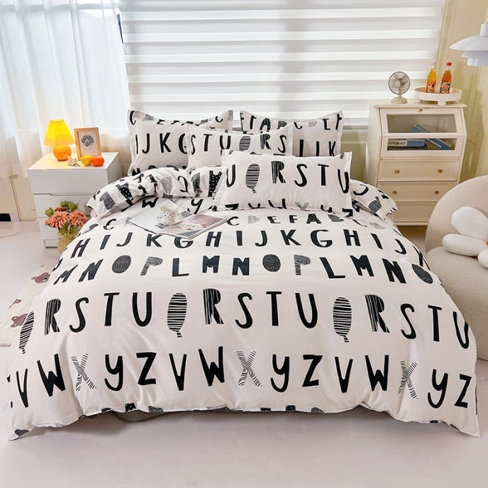 Quilt Cover Set With Bed Linens Single/Queen/King Size colcha de cama ...