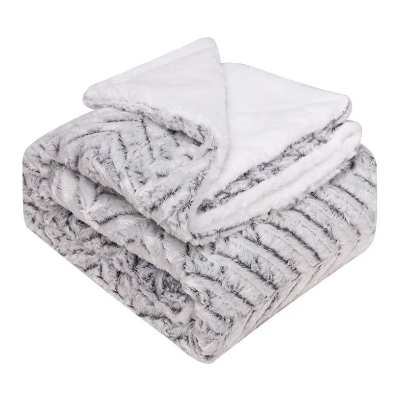 Solid Color Sherpa Lambskin Kids Sofa Couch Blanket Plaid Beach Bathing Wraps Hotel Restaurant Plaids Home Decor