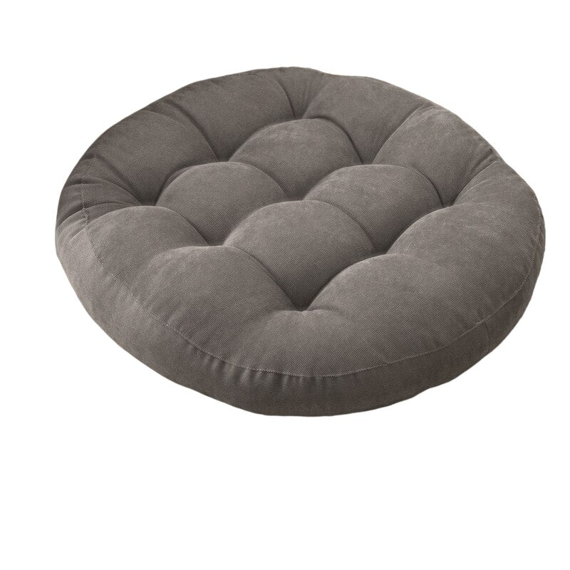 Meditation Floor Round Pillow for Seating on Floor Solid Tufted Thick Pad Cushion For Yoga Balcony Chair Seat Cushions