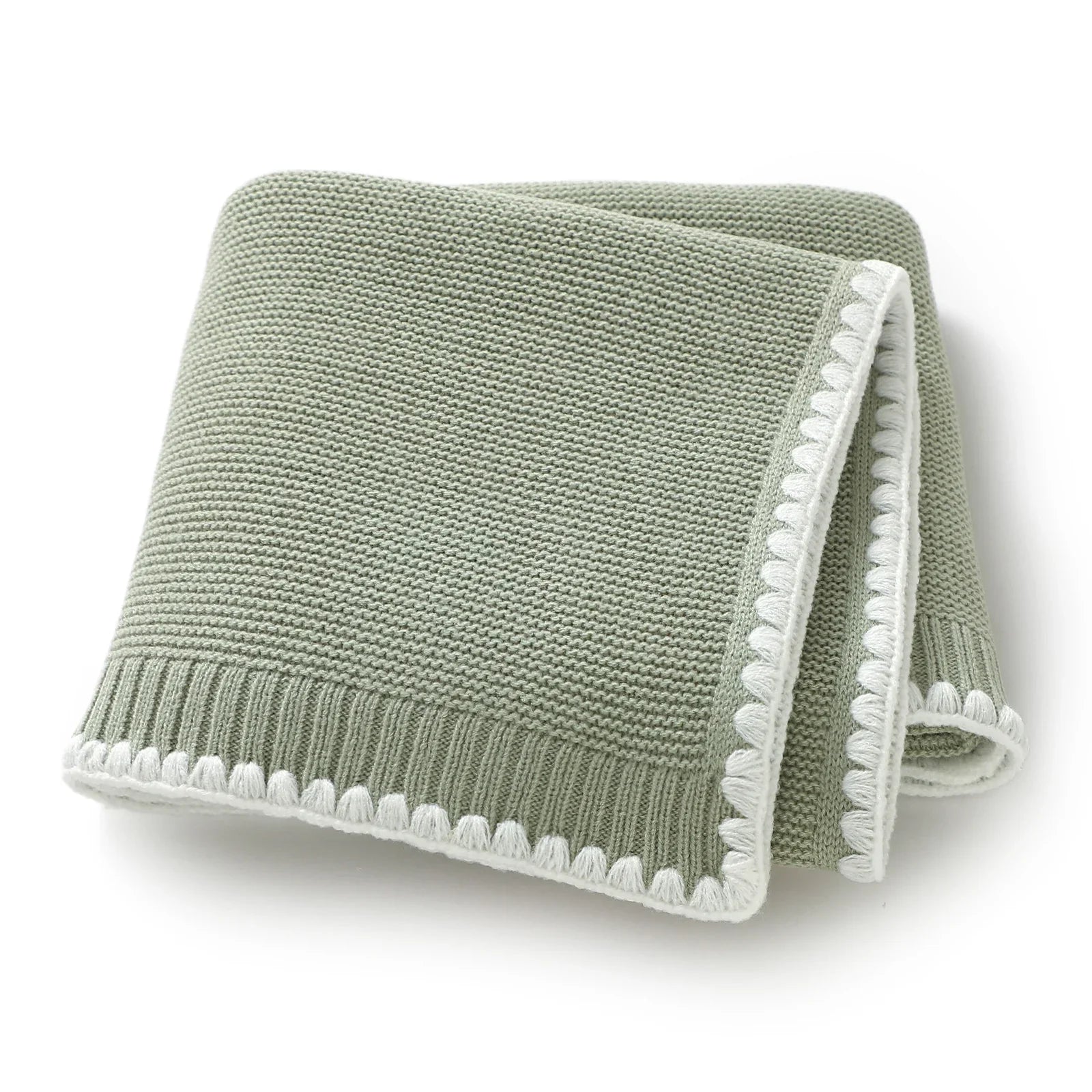 Baby Blankets Knitted Newborn Boy Girl Bedding Quilt 90*70CM Plaid Infant Stroller Swaddle Envelop Wrap Fashion Solid Super Soft
