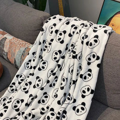 Ins Style Zebra Blanket Soft Microfiber Blanket For Bed Office Flannel Blanket Warm Throw Blanket Plush Bedspread Kids Bedding