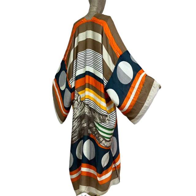 Cozy Loose Cover Up Kimono Cardigan - WINI