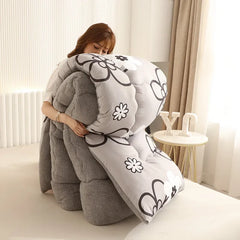New Winter Quilt Core Thickened Quilt of 10 Pounds for Warm Winter Winter Dormitory Household Dormitory Warm Bedding
