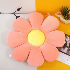 Cute Flower Plush Pillow Stuffed Soft Plant Flower Throw Pillow Cushion Home Sofa Decoration Pillow