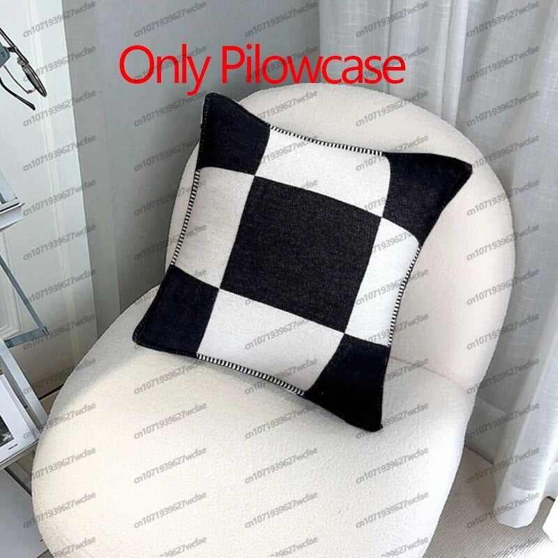Winter Warm Blankets for Beds Sofa Plaid H Blanket Brand Designer Blanket Fleece Knitted Nap Throw Blanket Soft Wool Scarf Shawl