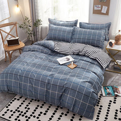 Cute Cartoon Print Duvet Cover 220x240 Lovely Pattern Adults Kids Quilt Cover AB Double-sided Comforter Covers No Pillow Cases