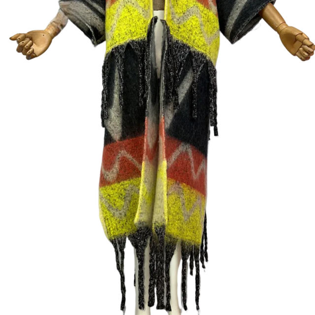 Warm Loose Fit Winter Kimono Cardigan - WINI