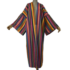 Warm  Ethnic Style Kimono Cardigan - WINI