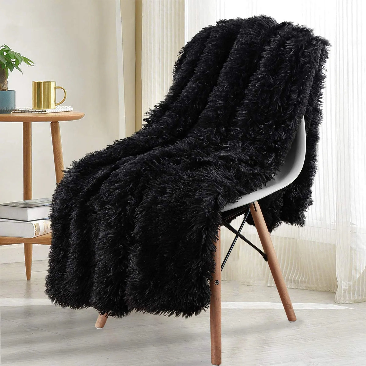 Double Layer Plush warm winter throw Blanket home Bedspread on the bed plaid chair towel sofa cover lamb bed blankets and throws