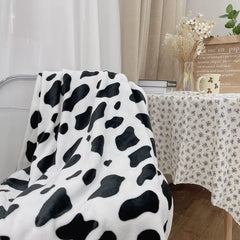 Ins Style Zebra Blanket Soft Microfiber Blanket For Bed Office Flannel Blanket Warm Throw Blanket Plush Bedspread Kids Bedding