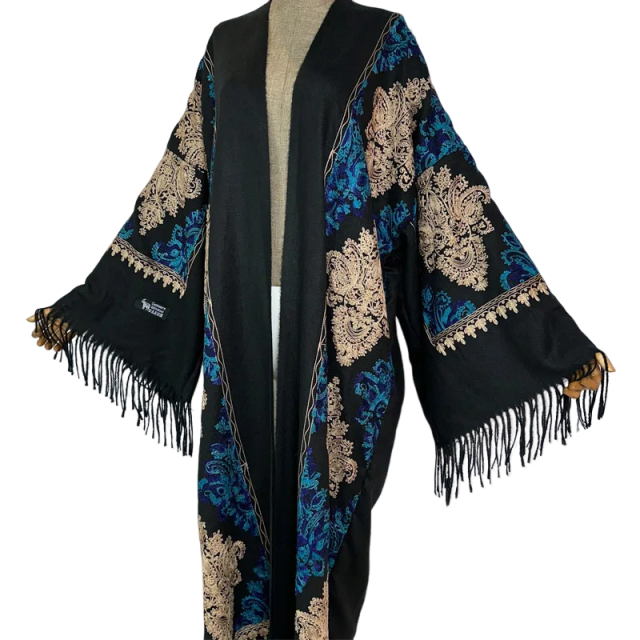 Warm & Stylish Tassel Kimono Cardigan  - WINI