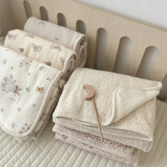 Soft Cotton Newborn Baby Blanket Bedding Quilt Cover Thicken Fleece Baby Blanket Newborn Receiving Blanket Babies Accessories