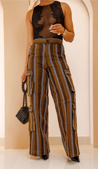 Chibuzo Aso Oke Cargo Pant