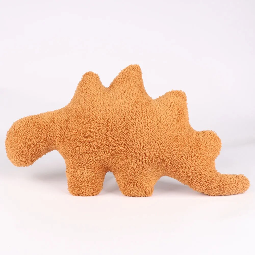 Dino Chicken Nugget Plush Pillow Stegosaurus Brontosauru Tyran Rex Pterodactyl Triceratops Dinosaur Stuffed Animal Plush For Kid