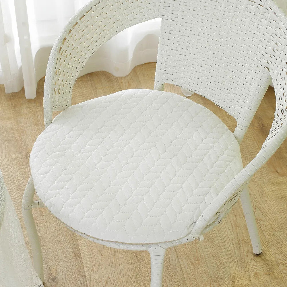 Anti-slip Plaid Thick Car Cushion Cotton Chair Seat Yoga Cushions Meditation Floor Round Pillow  Home Textile All Season