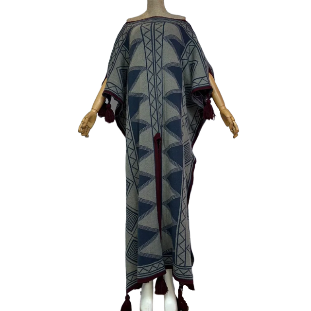 Elegant Boho Kaftan Dress - WINI