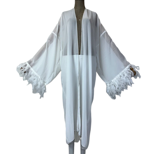 Chic Cover Up Kimono Cardigan - WINI