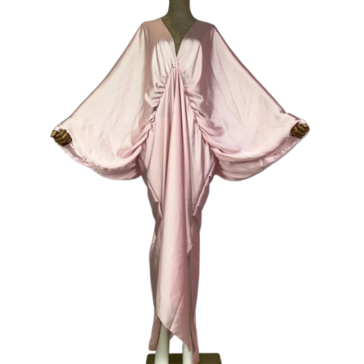 Elegant  Silk Kaftan Dress - WINI