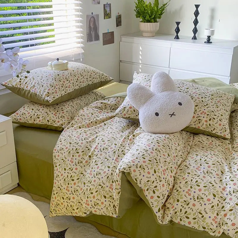 Euro Bedding Set Free Shipping Beddings Sets Princess Style Pure Cotton Intensification Level A Bedroom Set Queen Size Bed Sheet