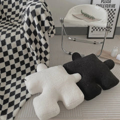 Fashion filling creative puzzle shaped pillow can be spliced with cushion, pillow, baby floor crawl game pad, home decoration
