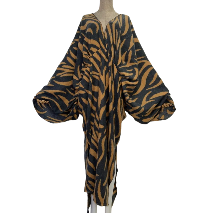 Elegant Comfortable Winter Kaftan Dress - WINI