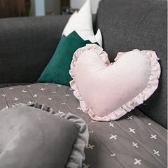 Bedroom Toys Photography Props Baby Sleeping Cushion Children Plush Toy Lovely Princess Cartoon Heart-shaped Pillow