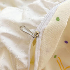 INS Princess 2025 New Style Bedding Sets Sweat Bow Quilt Cover Romantic Bedclothes Decor Woman Bedroom Duvet Cover Set 4pcs