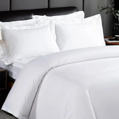 Luxury 100% Egypt Cotton 5 Stars Hotel  Quilt Cover Pure Cotton Satin Strip Bed Line Duvet Cover Gray  Blue Gold