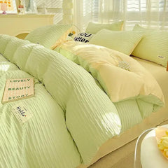 King Size Bedding Set Luxurious And Comfortable Set 3/4pcs With Down Duvet Covers Bed Sheets And Pillowcases King Size Bed Set