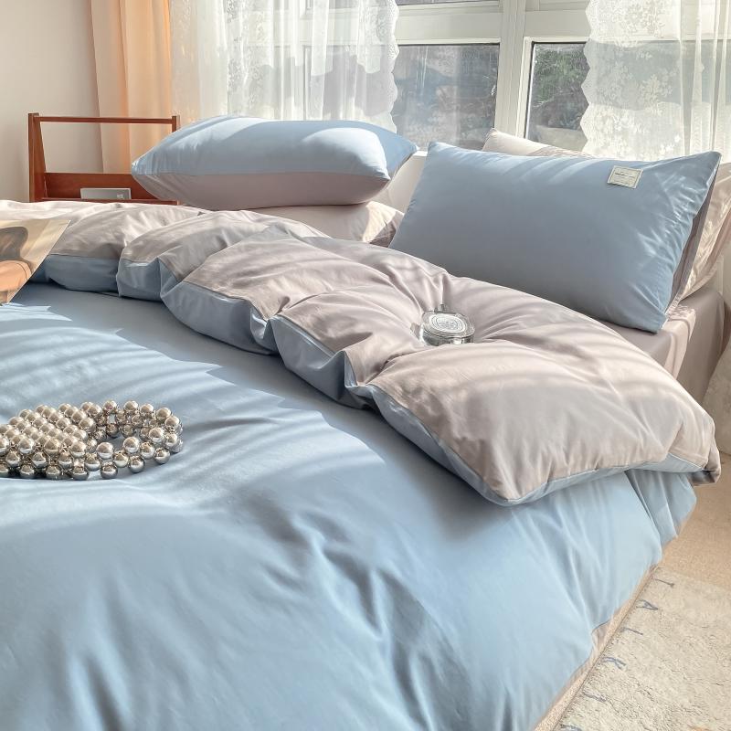 1pc 100%Cotton Duvet Cover Plaid Comforter Covers funda nordica cama 150 Single/Queen/King Quilt Cover(no pillowcase)