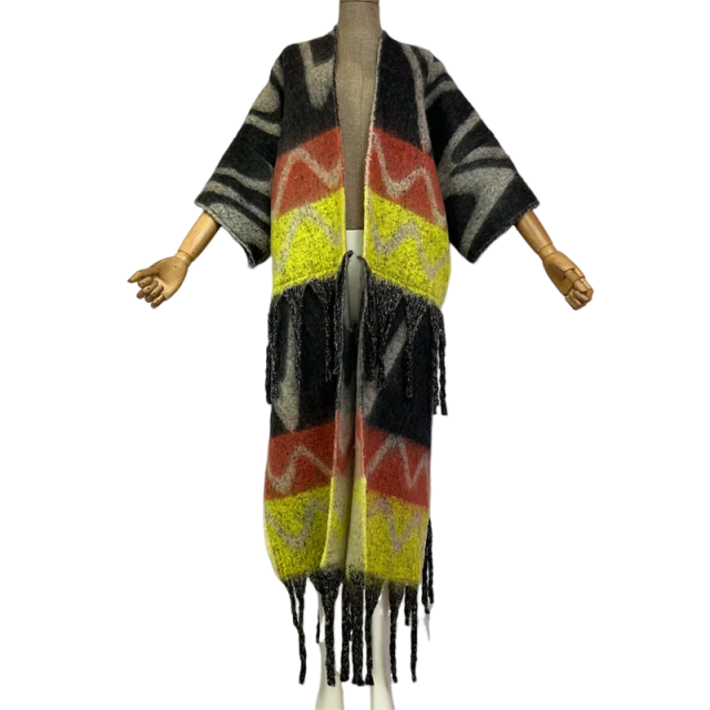 Warm Loose Fit Winter Kimono Cardigan - WINI