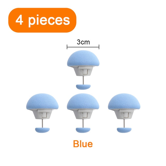 4/8Pcs Mushroom-shaped Bed Sheet Clip Duvet Cover Blanket Clip Anti-slip Buckle Blanket Holder Holder Handle