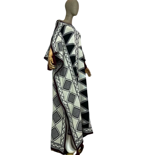 Elegant Boho Kaftan Dress - WINI