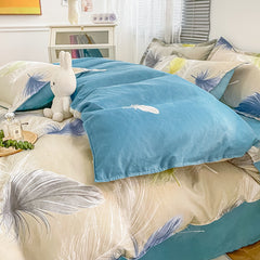 Bedclothes Bedding Set Duvet Cover Comforter Sets Bed Sheet Set Bedsheets Set with Pillow...220x240 Double Bed Spread Euro Linen
