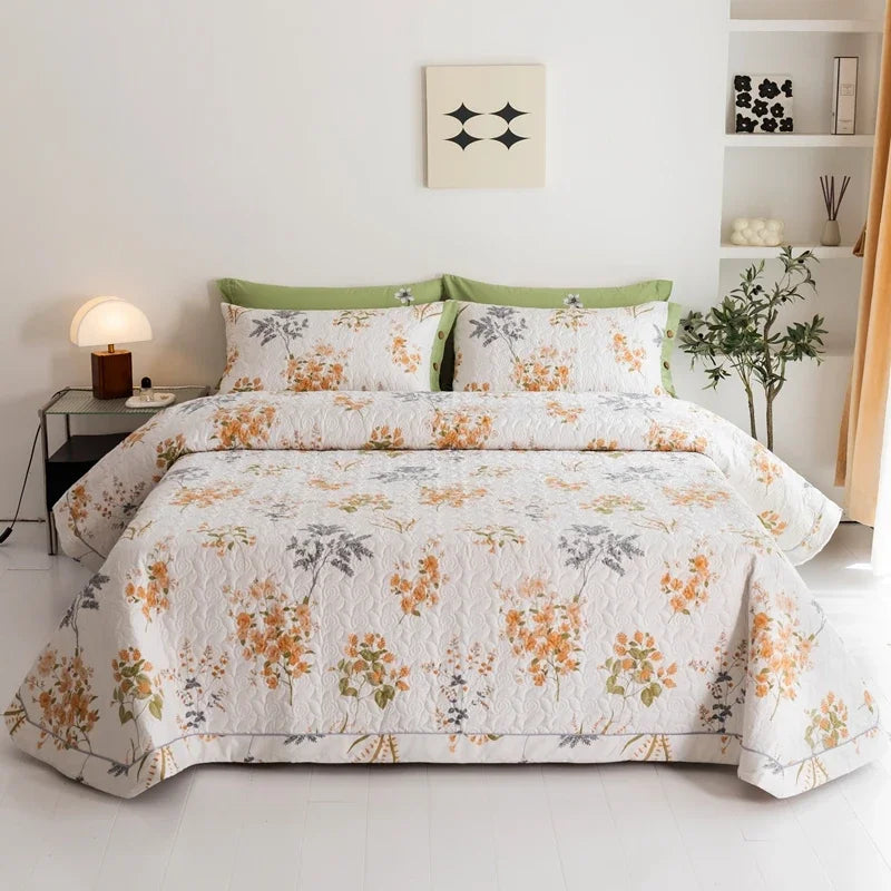 100% cotton Bedspread on the bed stitch bed cover bedspreads and coverlets Couple bed quilt Double bed sheets Mattress topper