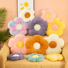 Cute Flower Plush Pillow Stuffed Soft Plant Flower Throw Pillow Cushion Home Sofa Decoration Pillow