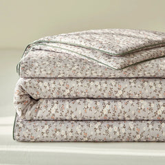Summer Quilt Class A Knitted Aerobic Cotton Printed Soybean Quilt Summer Bedspread Home Textiles