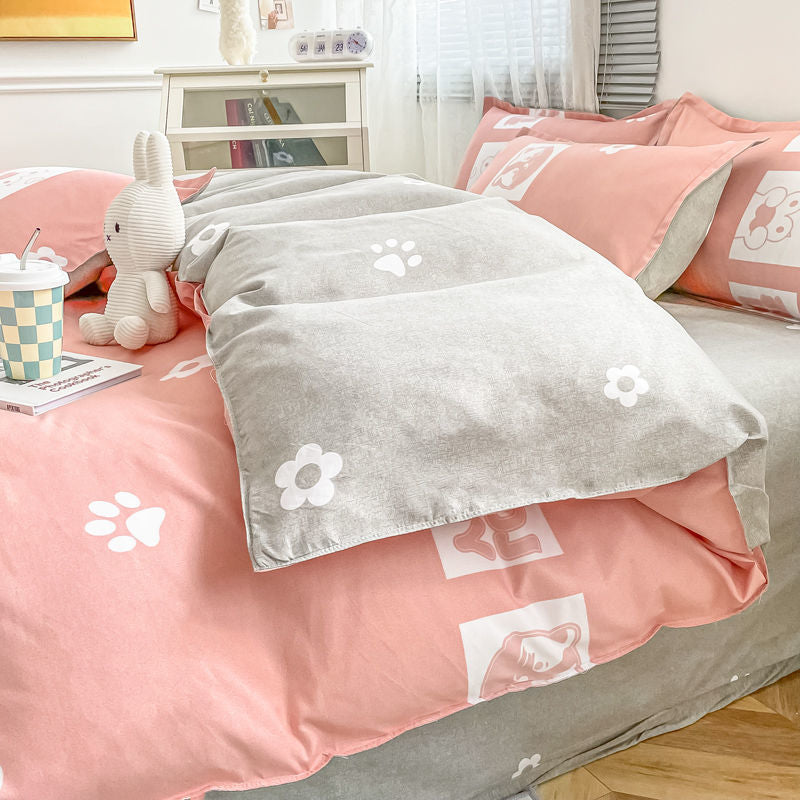 Bedclothes Bedding Set Duvet Cover Comforter Sets Bed Sheet Set Bedsheets Set with Pillow...220x240 Double Bed Spread Euro Linen