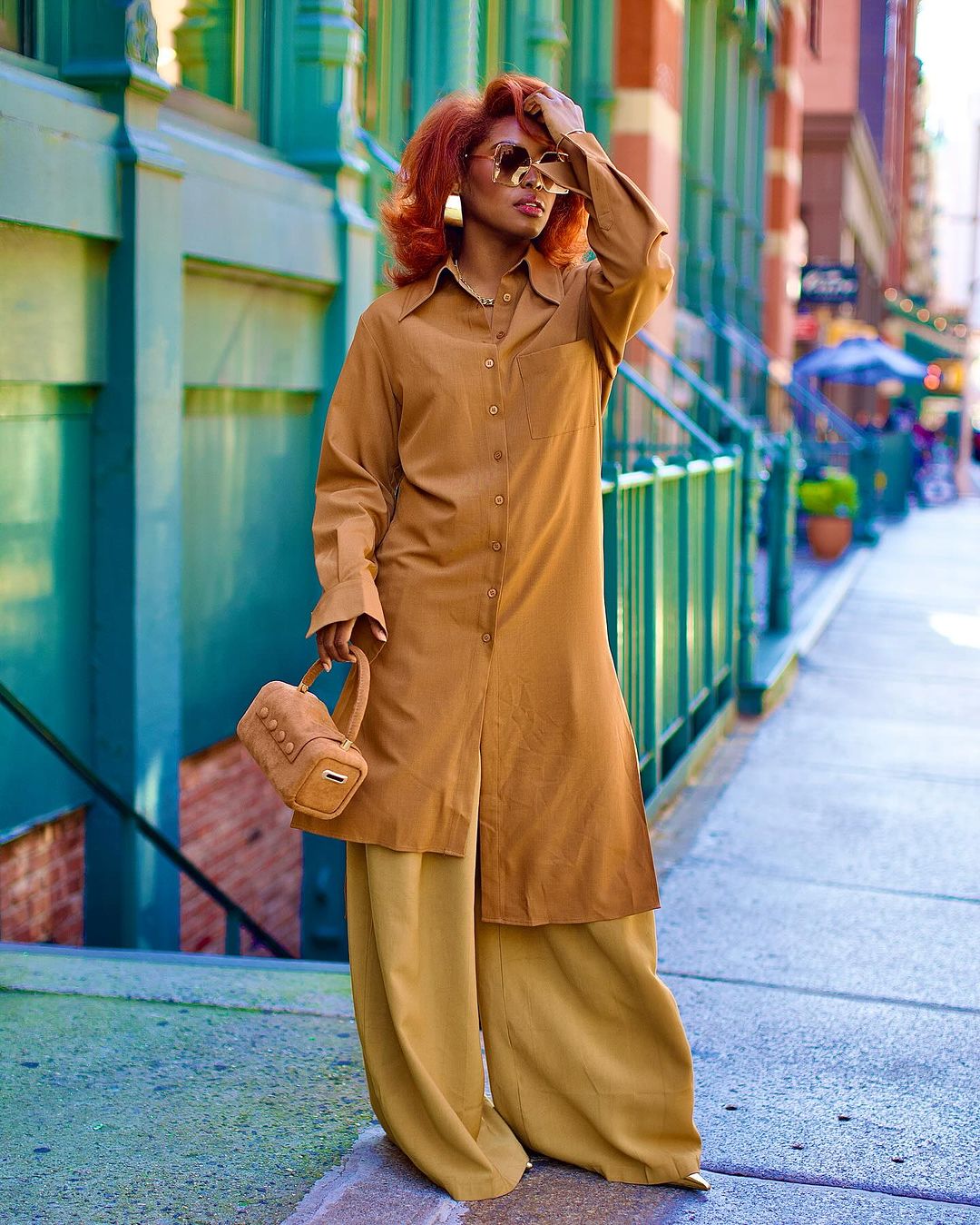 Asymmetric Hem Shirt Dress - @phenomenalkat