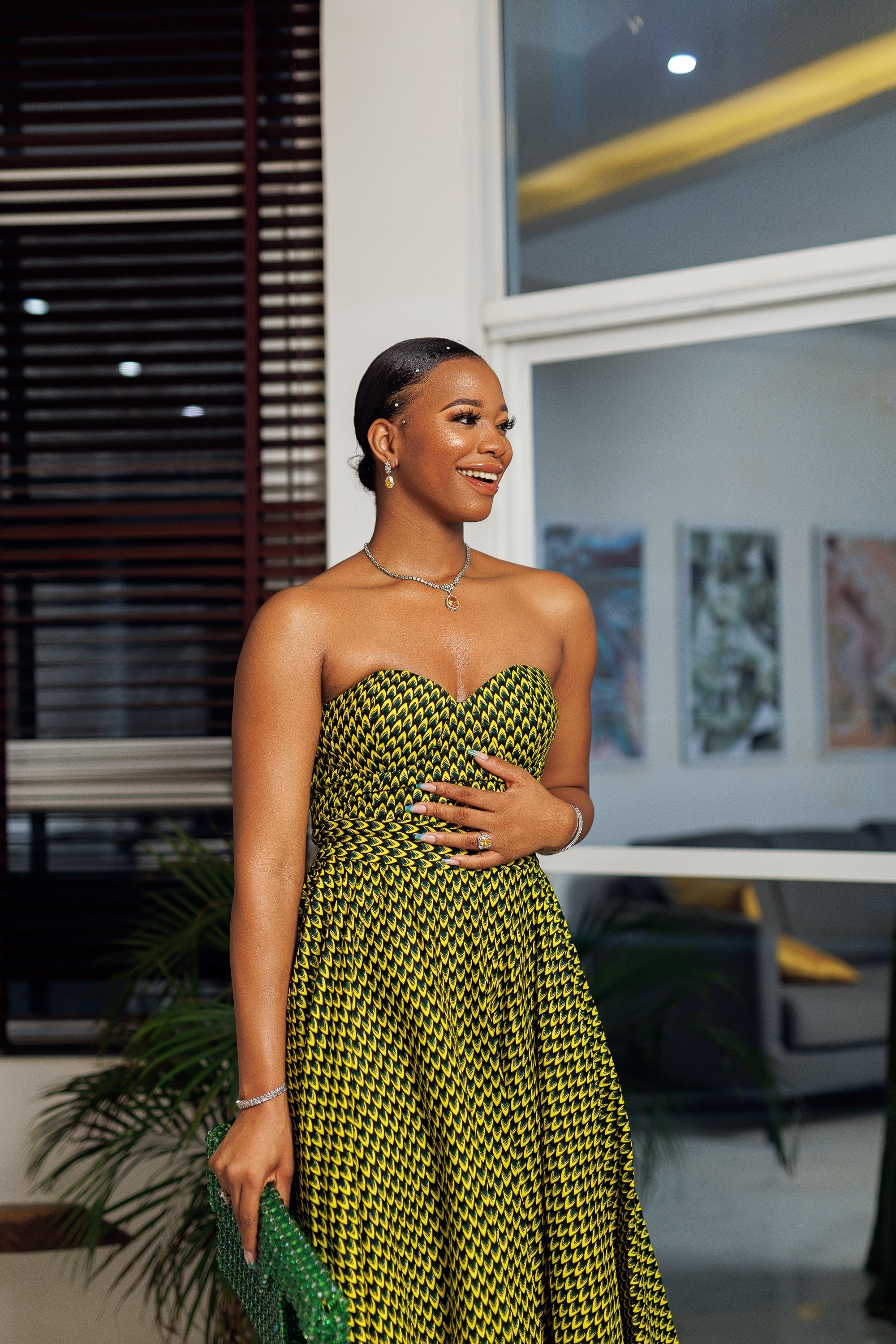 Ukpo Strapless Dress