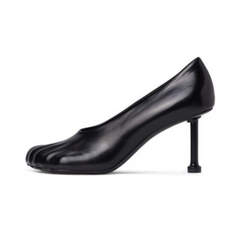 Genuine Leather Five Fingered Stiletto Pumps