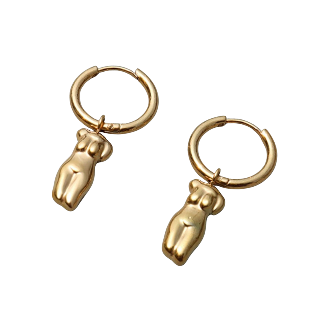 Stainless Steel Body Hoop Earrings