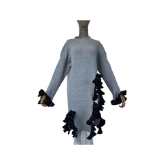 Chic Pullover Midi Long Sleeve - WINI