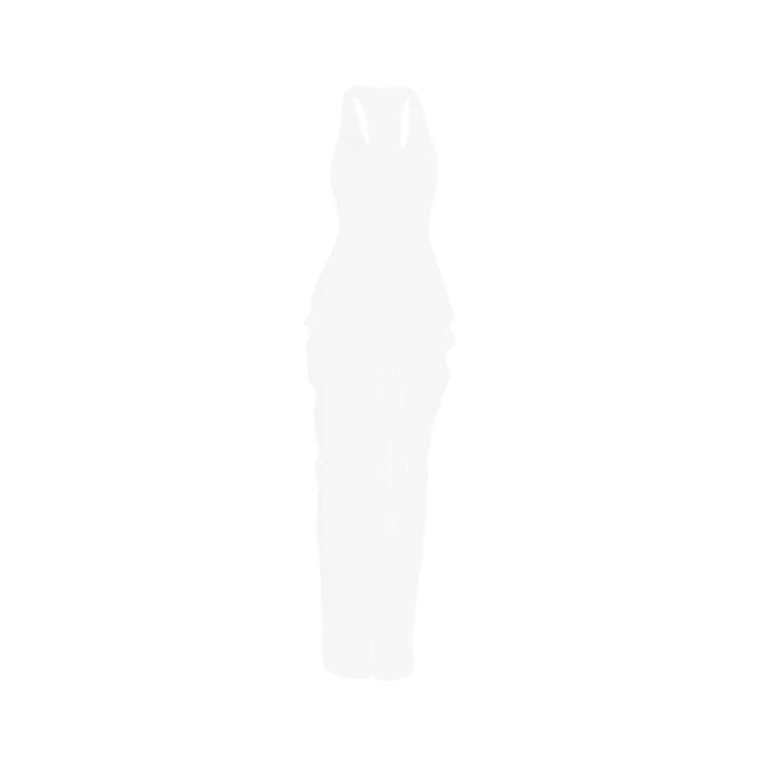 Solid V-Neck Sleeveless Maxi Dress