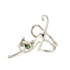 Alloy Cat Ear Clip